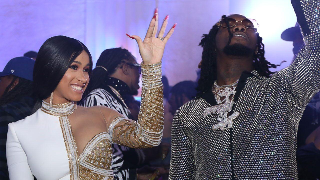 Cardi B Stuns at Offset's Birthday Party, Gifts Fiance With a Rolls