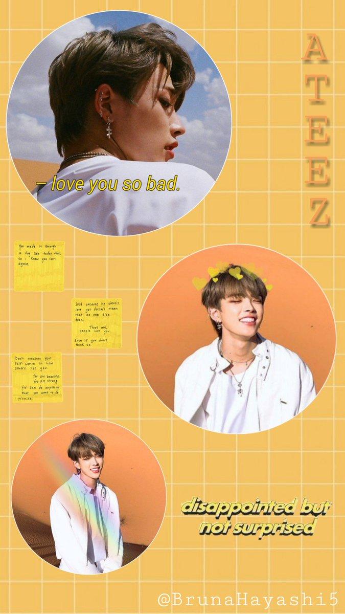 Wallpaper ATEEZ #ATEEZ #HongJoong #홍중 #ATINY Tweet added