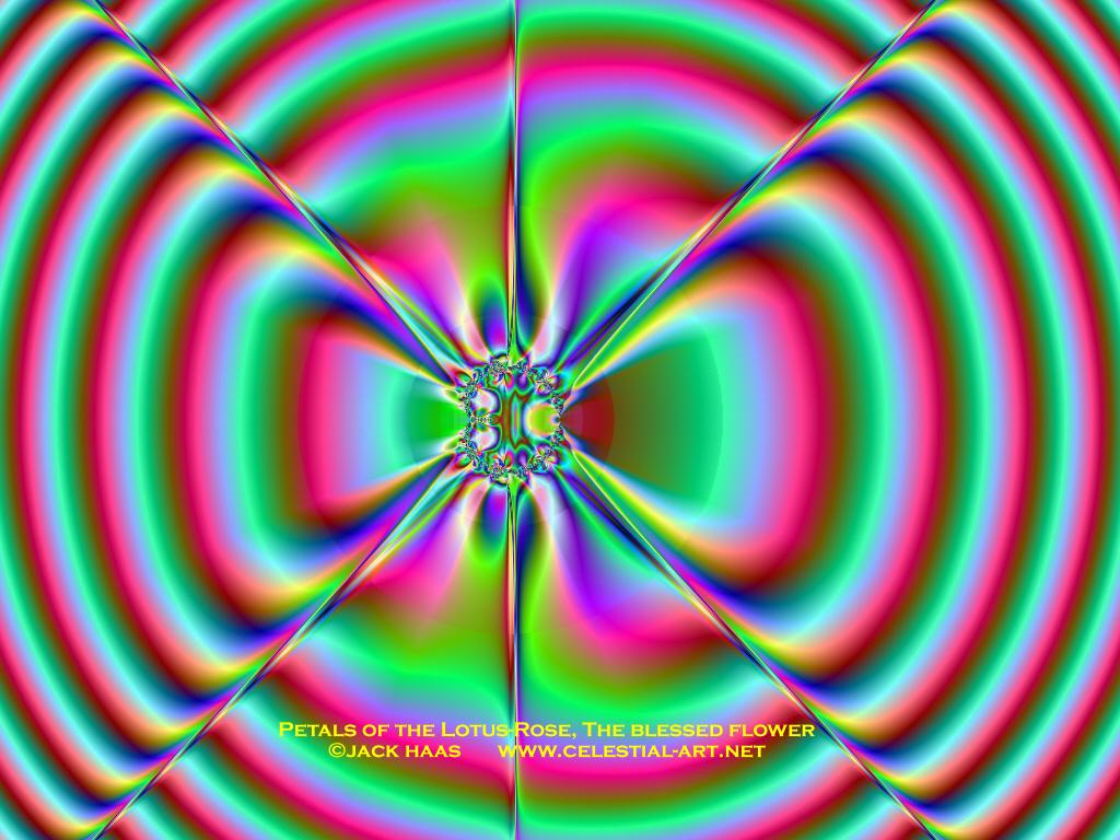 Wallpaper, Digital Art Of The Lotus Rose, The Blessed Flower