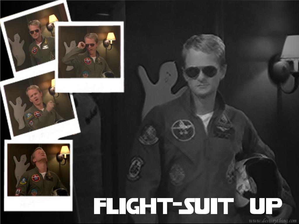 Flight Suit Up! I Met Your Mother Wallpaper