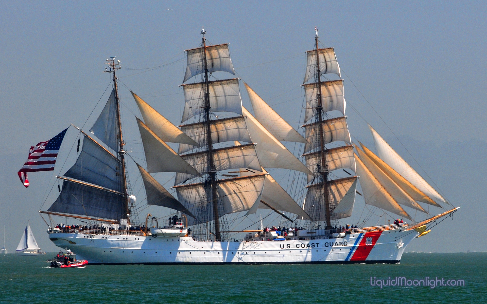 Download Fluidr United States Coast Guard Cutter Barque Eagle