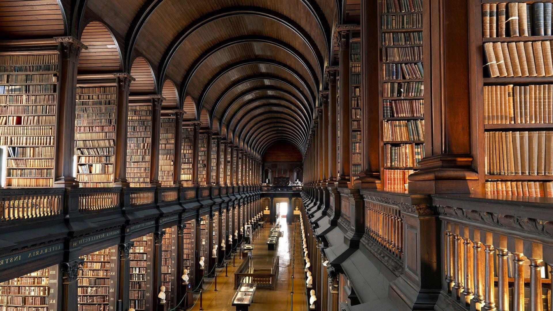Beautiful Library Wallpaper 44313 1920x1080px