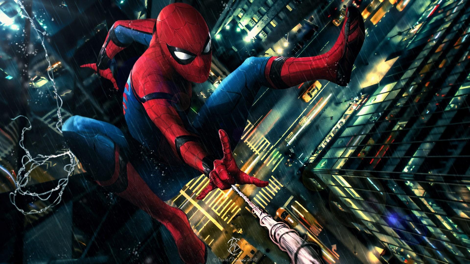 Spider Man Homecoming Fan art Wallpaper