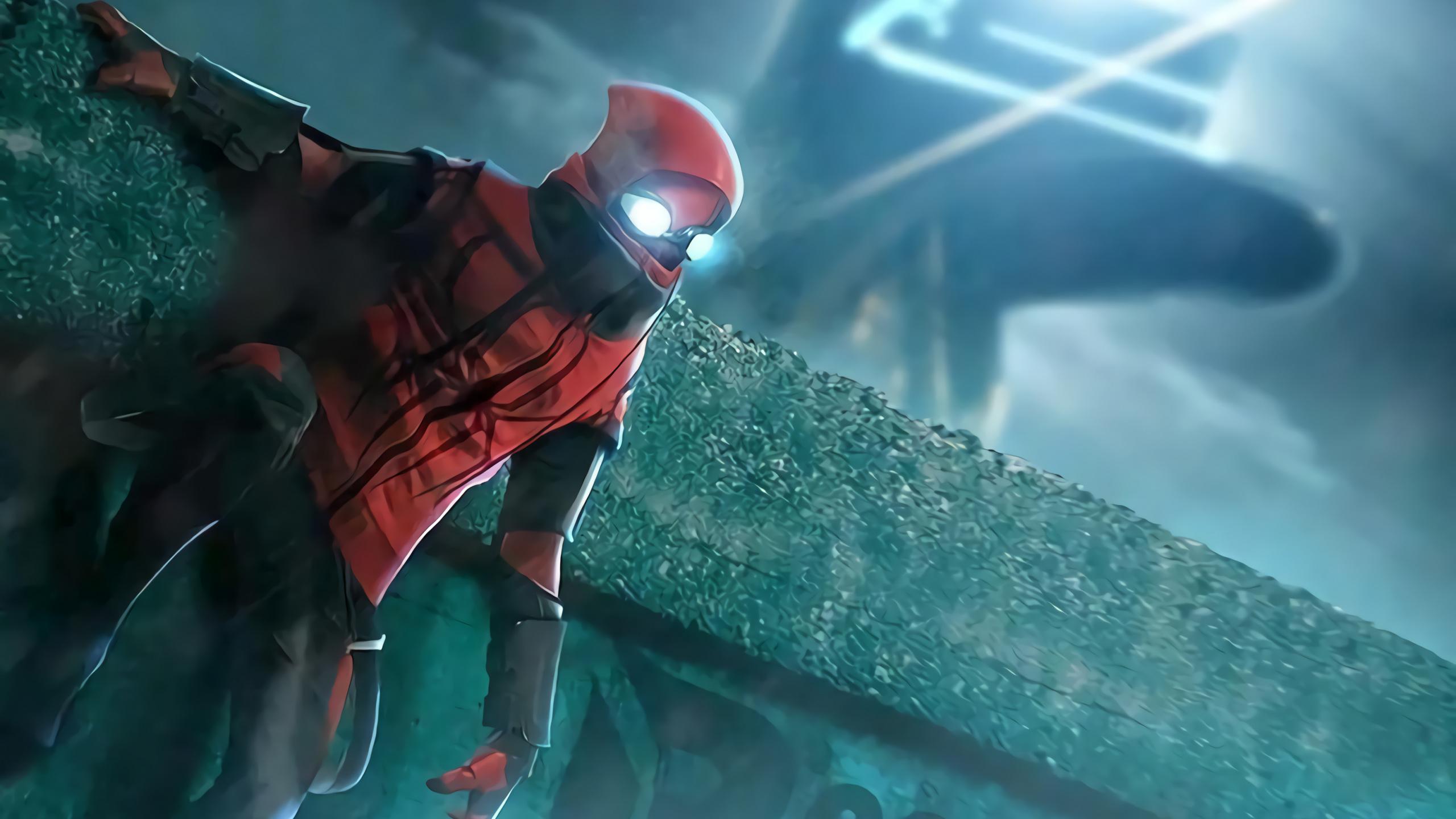 Download 2560x1440 Wallpaper Spider Man, Fan Art, Artwork, Dual Wide