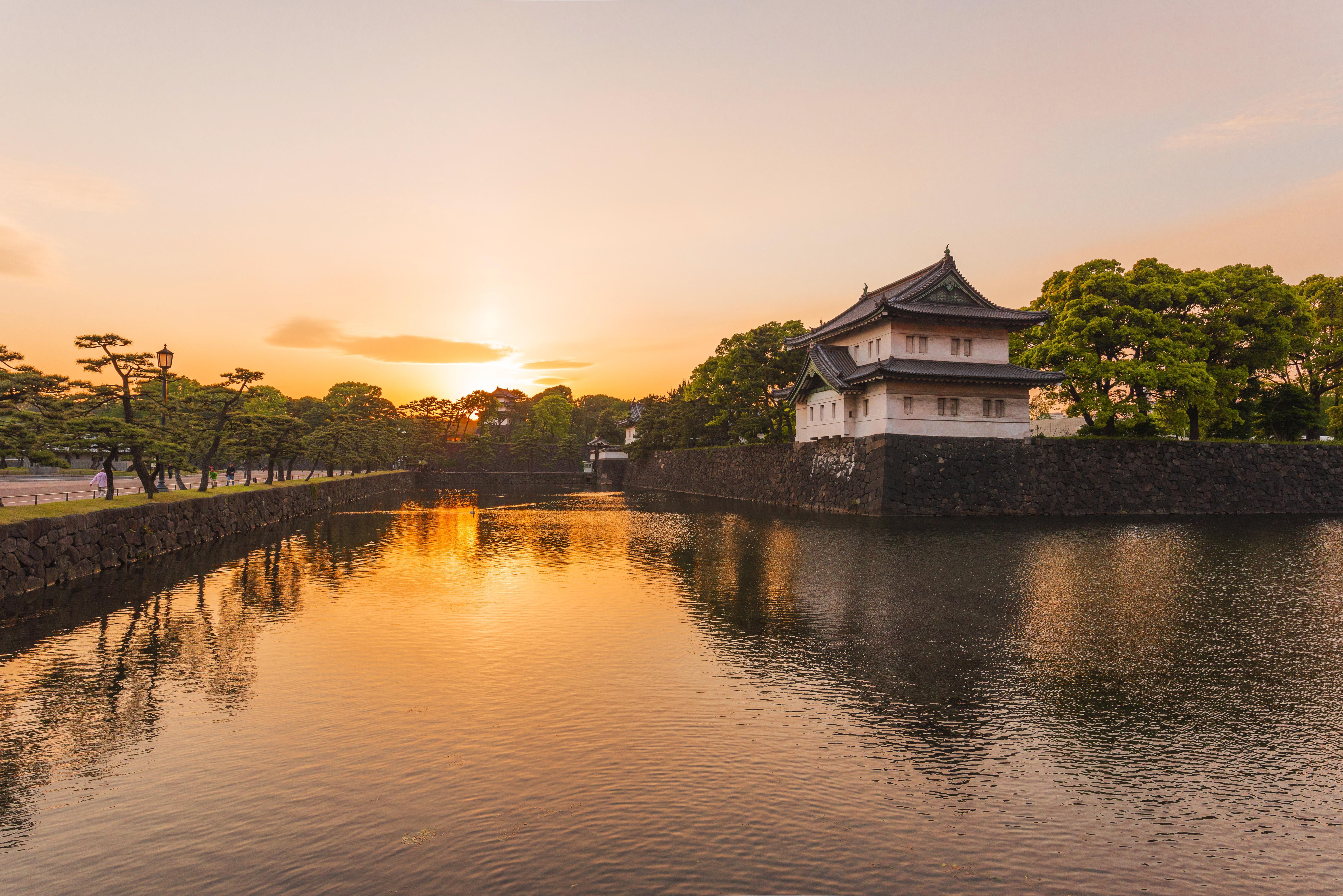 Tokyo Imperial Palace HD Wallpaper and Background Image
