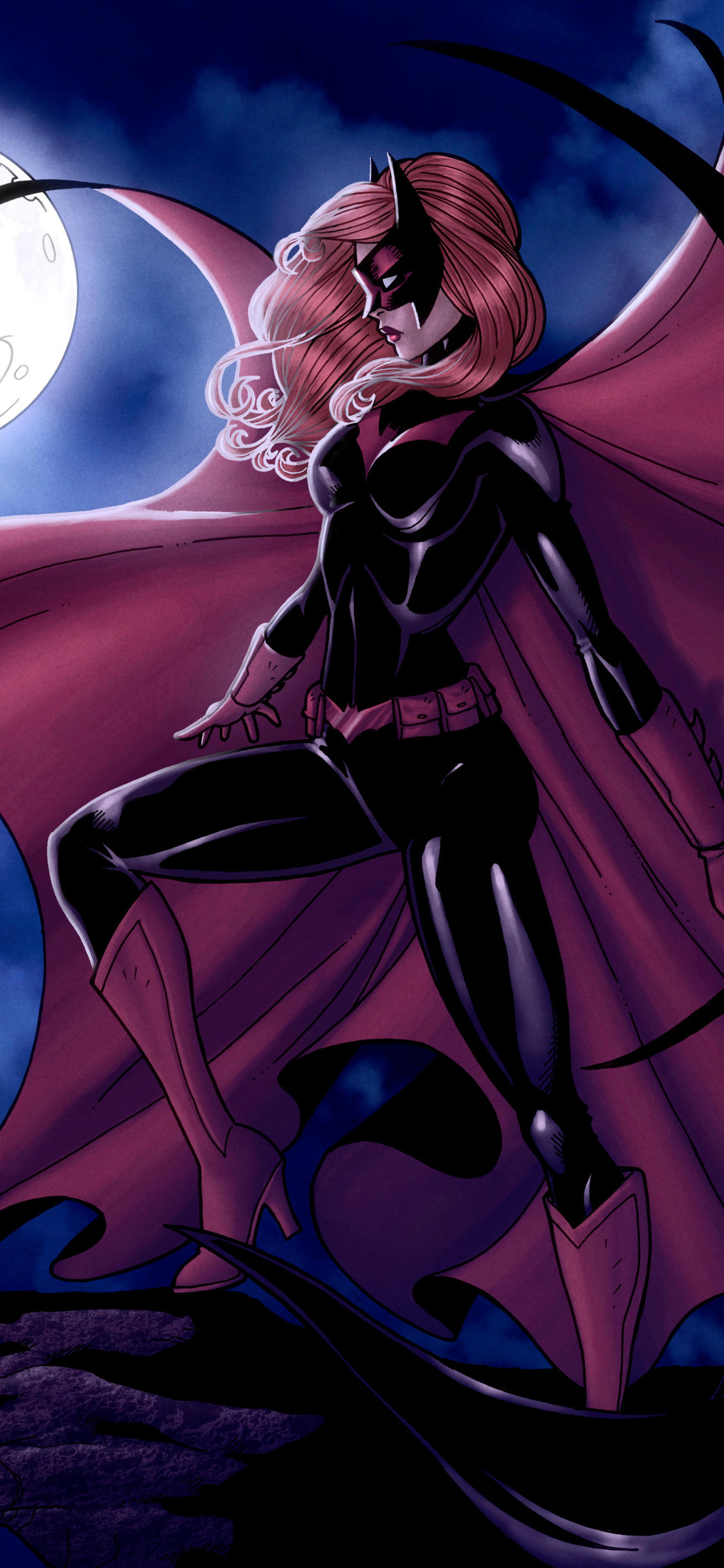 Batwoman Art 2019 iPhone XS MAX HD 4k Wallpaper, Image