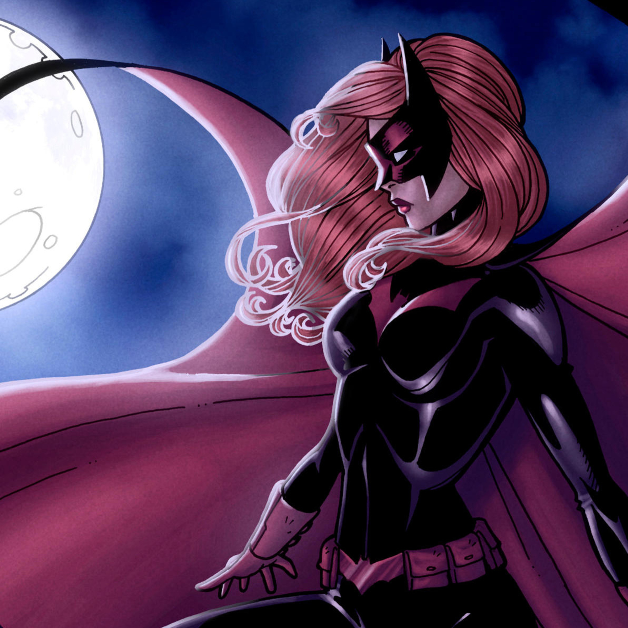 Batwoman Art 2019 iPad Air HD 4k Wallpaper, Image