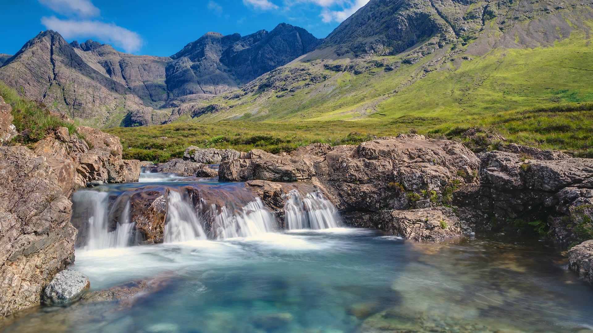 Fairy Pools, Isle of Skye HD Wallpaper