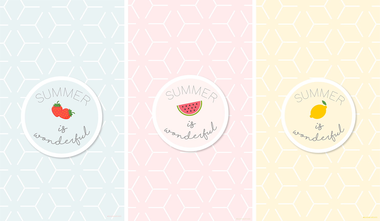 Welcome summer d'écran • Quiaimeastuces