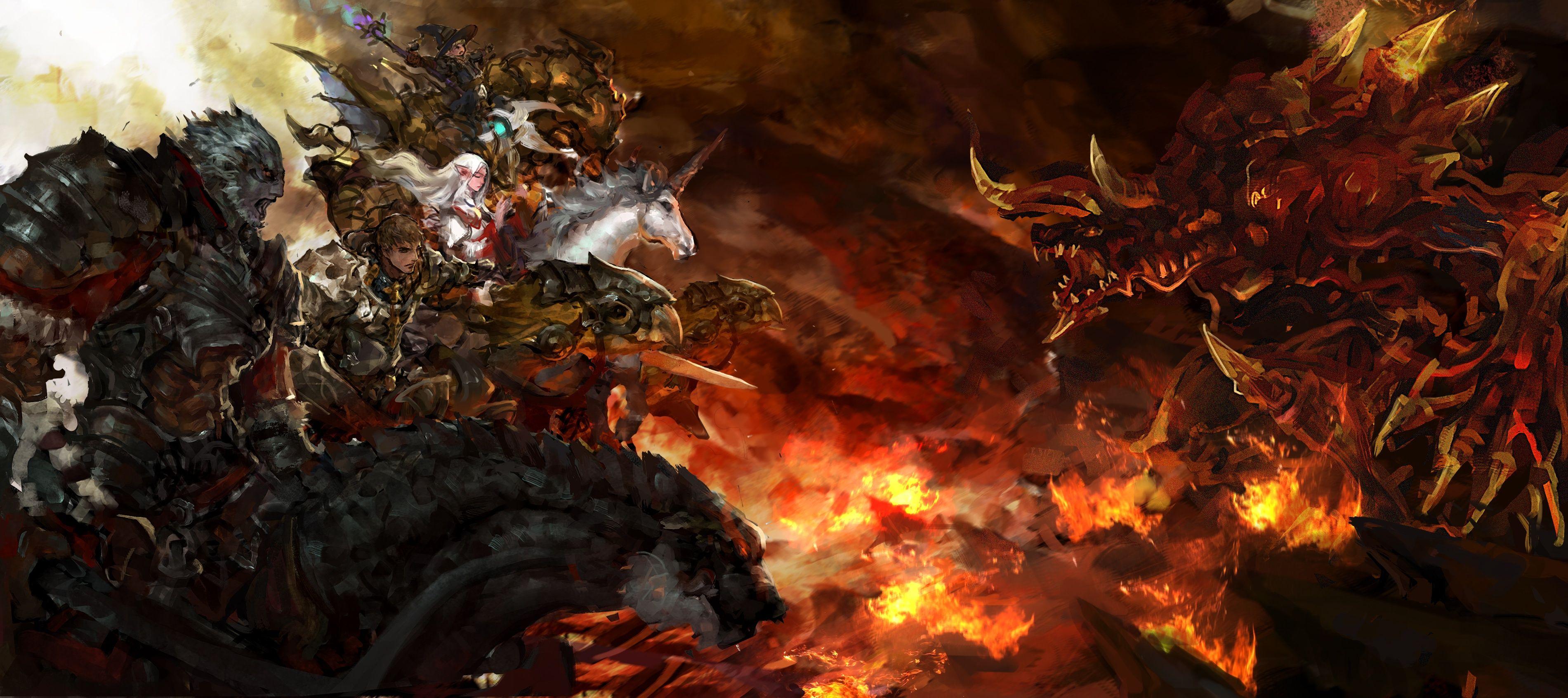 Wallpaper wallpaper from Final Fantasy XIV A Realm Reborn. Final