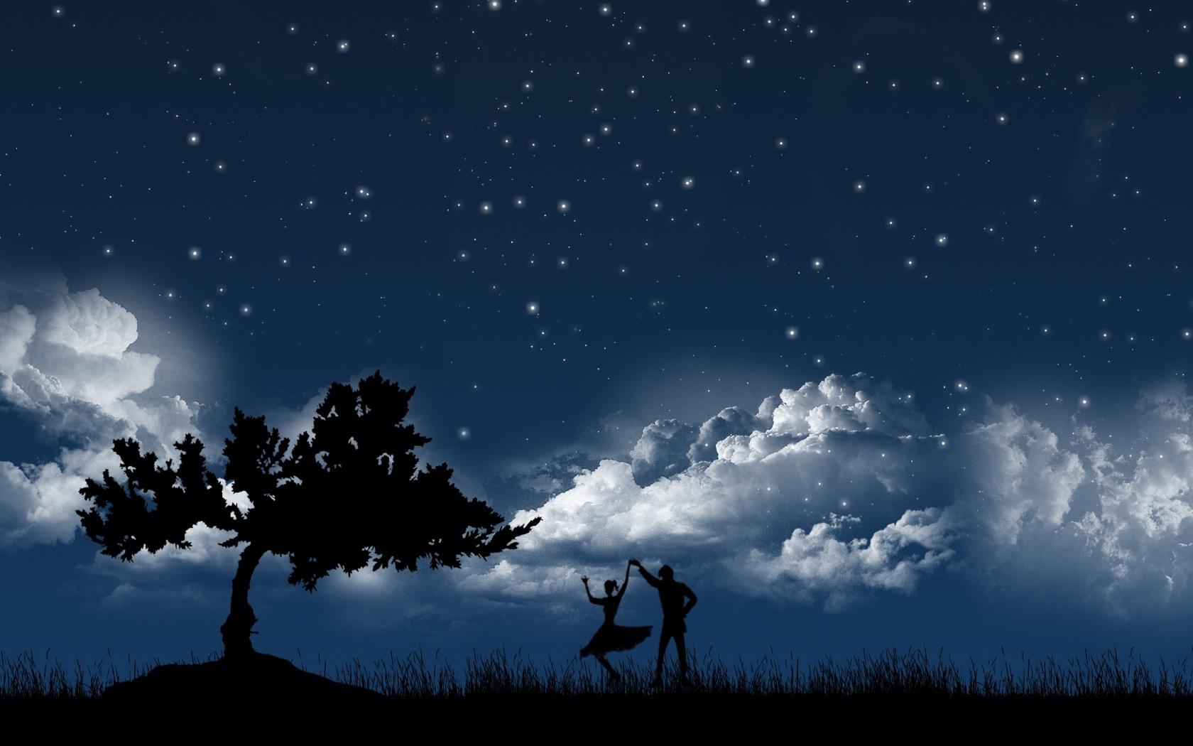 Dancing in Moonlight Wallpaper in jpg format for free download