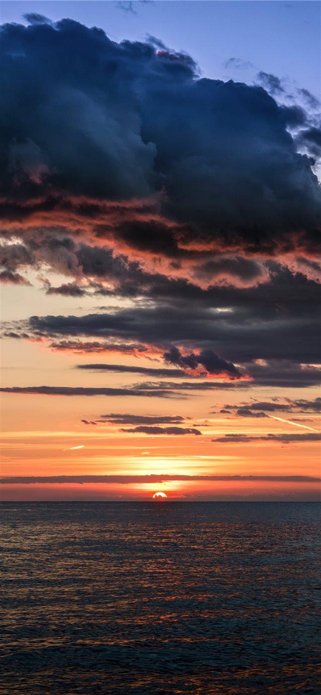 Tropical Sunset Croatia iPhone X Wallpaper Download. iPhone