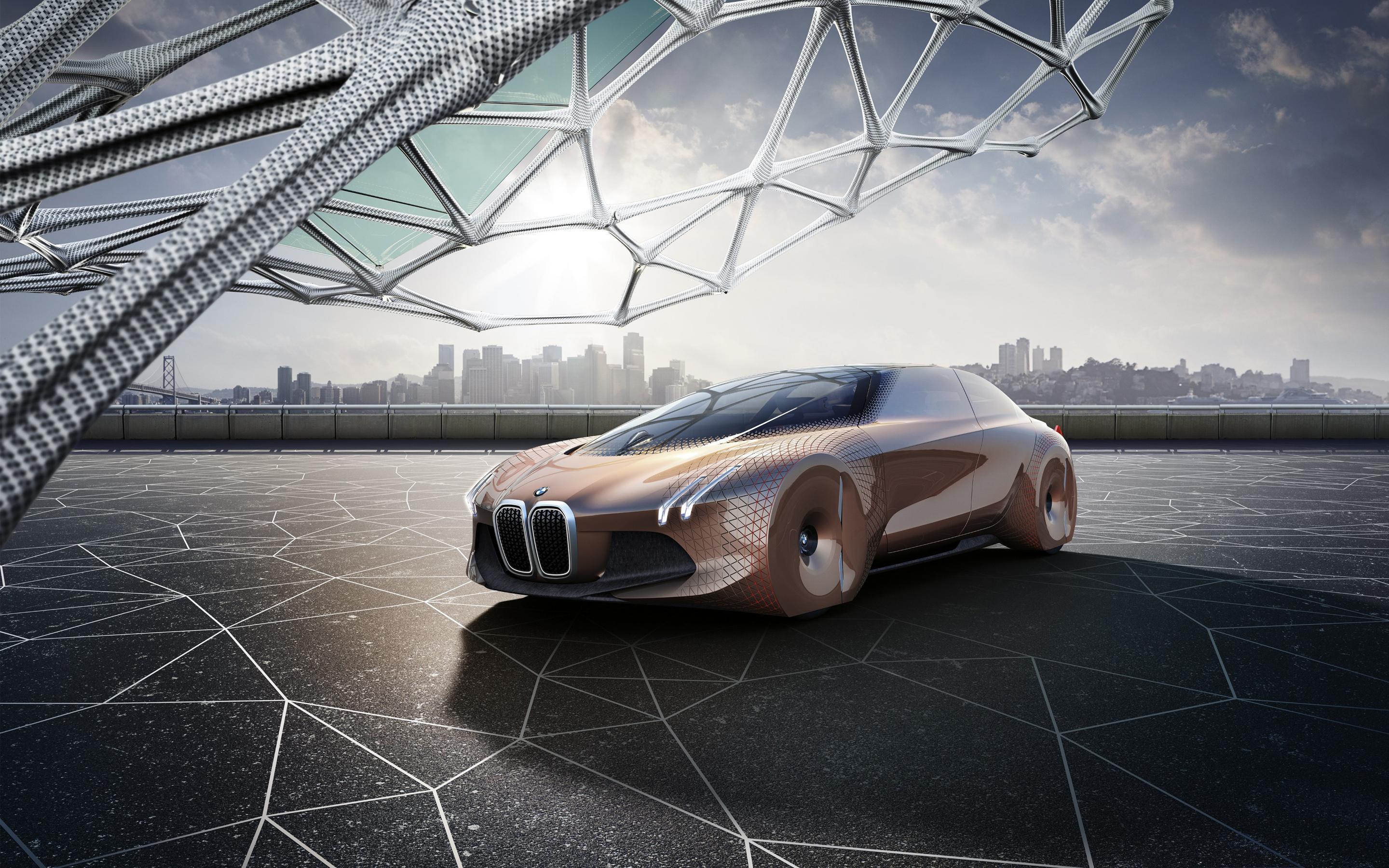 BMW Vision Next 100 4K Wallpaper. HD Car Wallpaper