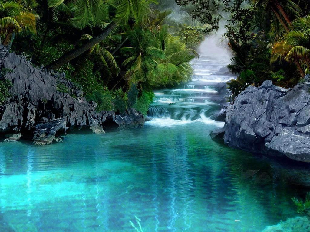 Waterfalls: Waterfall Britney Spears Seagull Paradise Hammock Free
