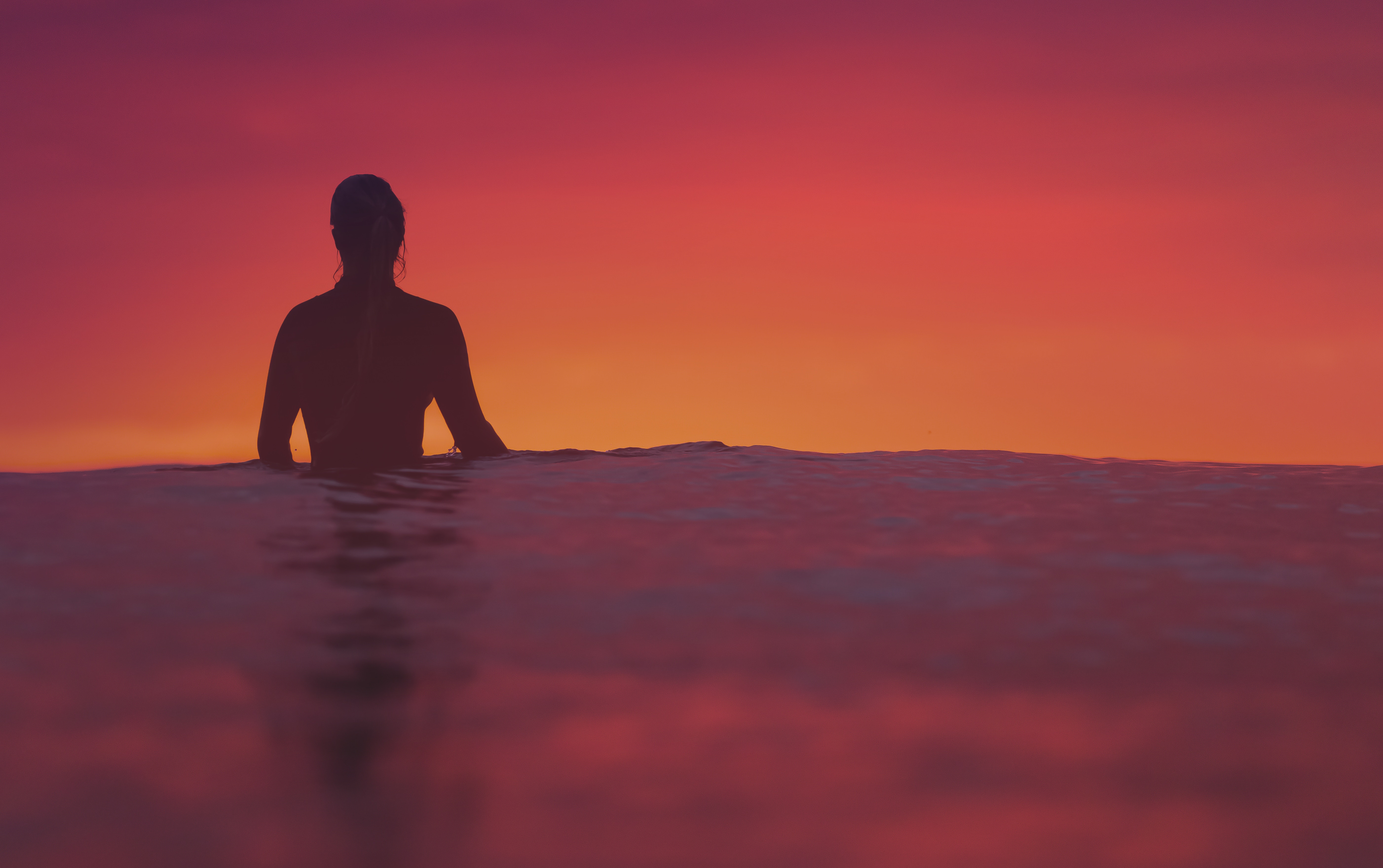 5606x3518 #summer wallpaper, #silhouette, #sea, #summer background, #person, #orange, #reflection, #pink, #water, #Free image, #sunset, #wallpaper, #color, #sunrise, #surf, #standing, #ocean, #back, #red, #blue, #surfing. Mocah.org HD