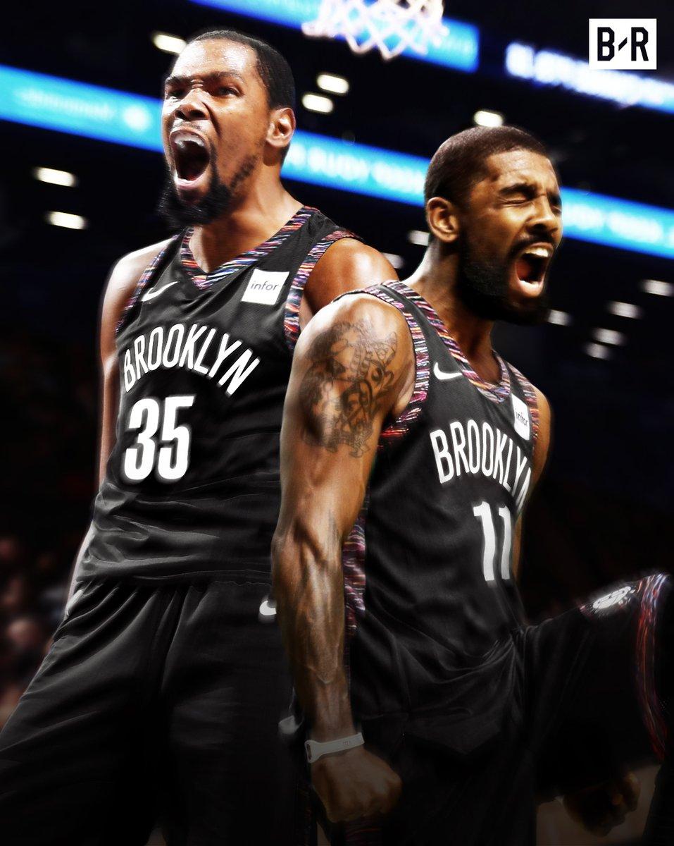 Download Brooklyn Nets Star Kyrie Irving Brings Skill and Leadership to the  Court Wallpaper