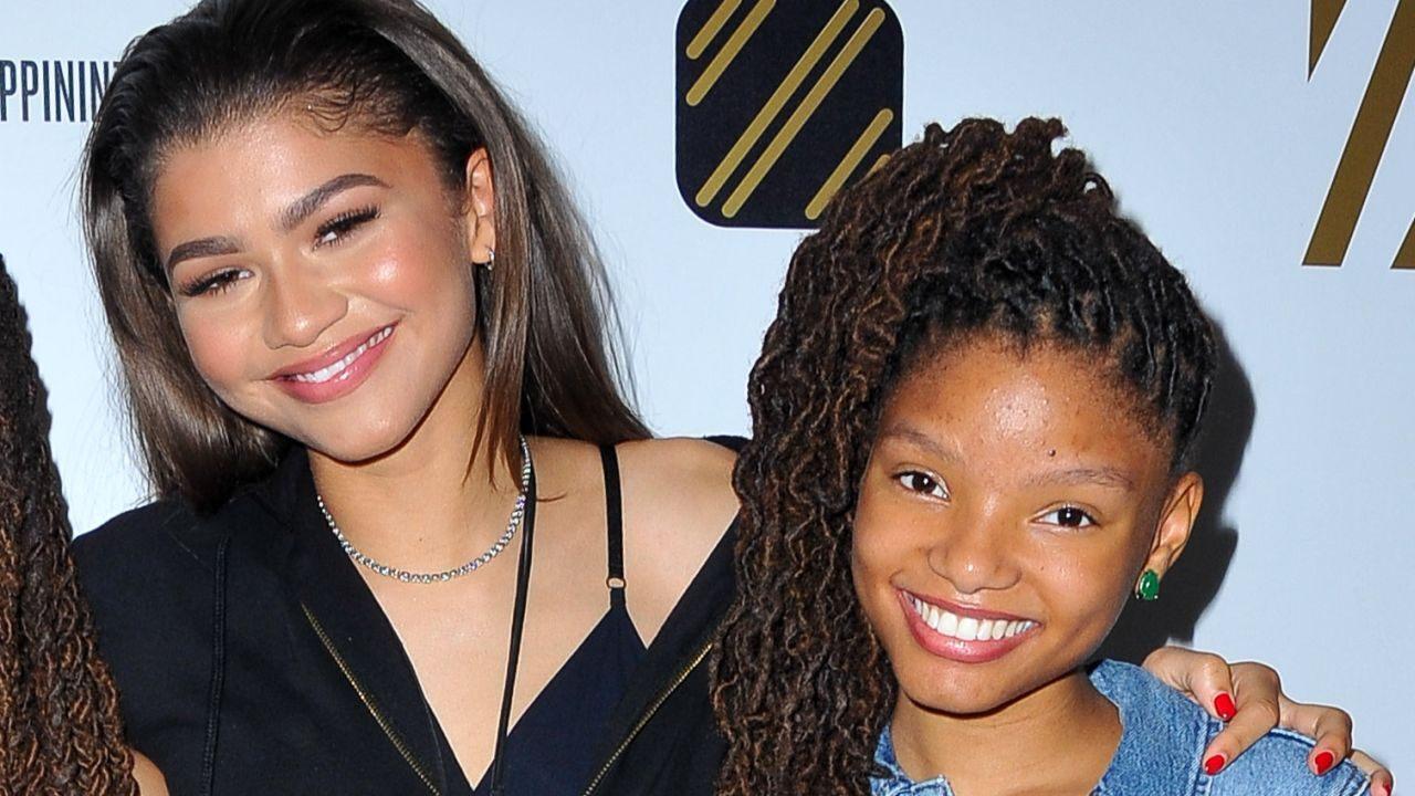 Zendaya Congratulates Halle Bailey on Being Cast as Ariel in Live