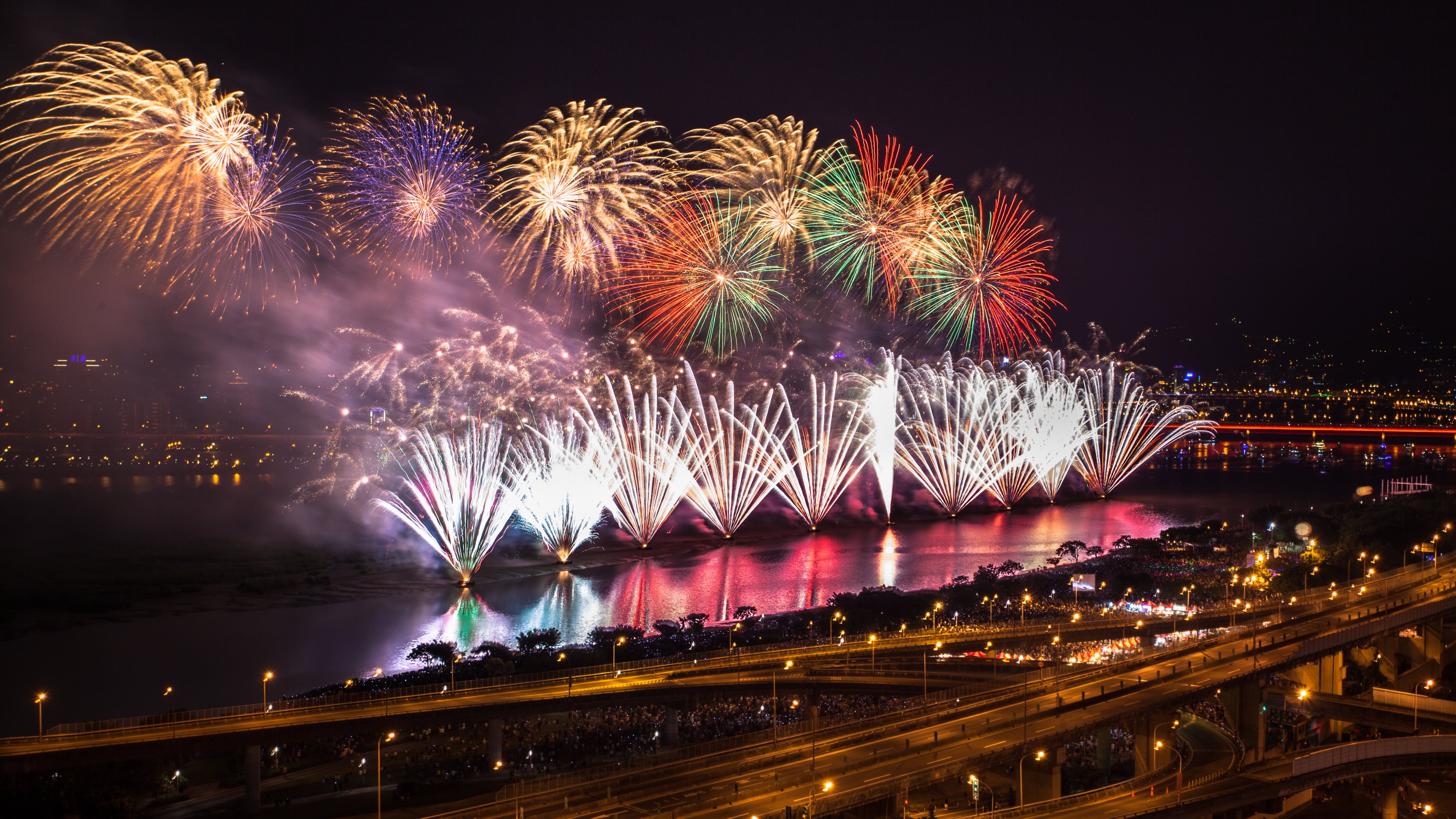 Fireworks 4k Wallpapers Wallpaper Cave