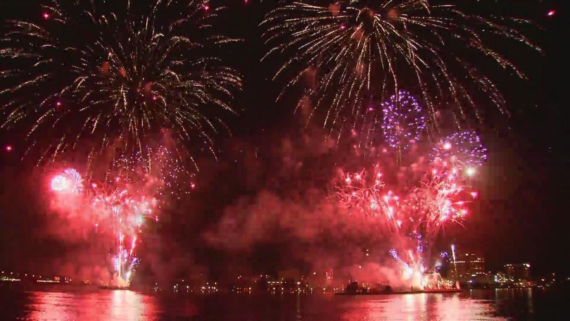 Watch replay: Red, White & Boom fireworks