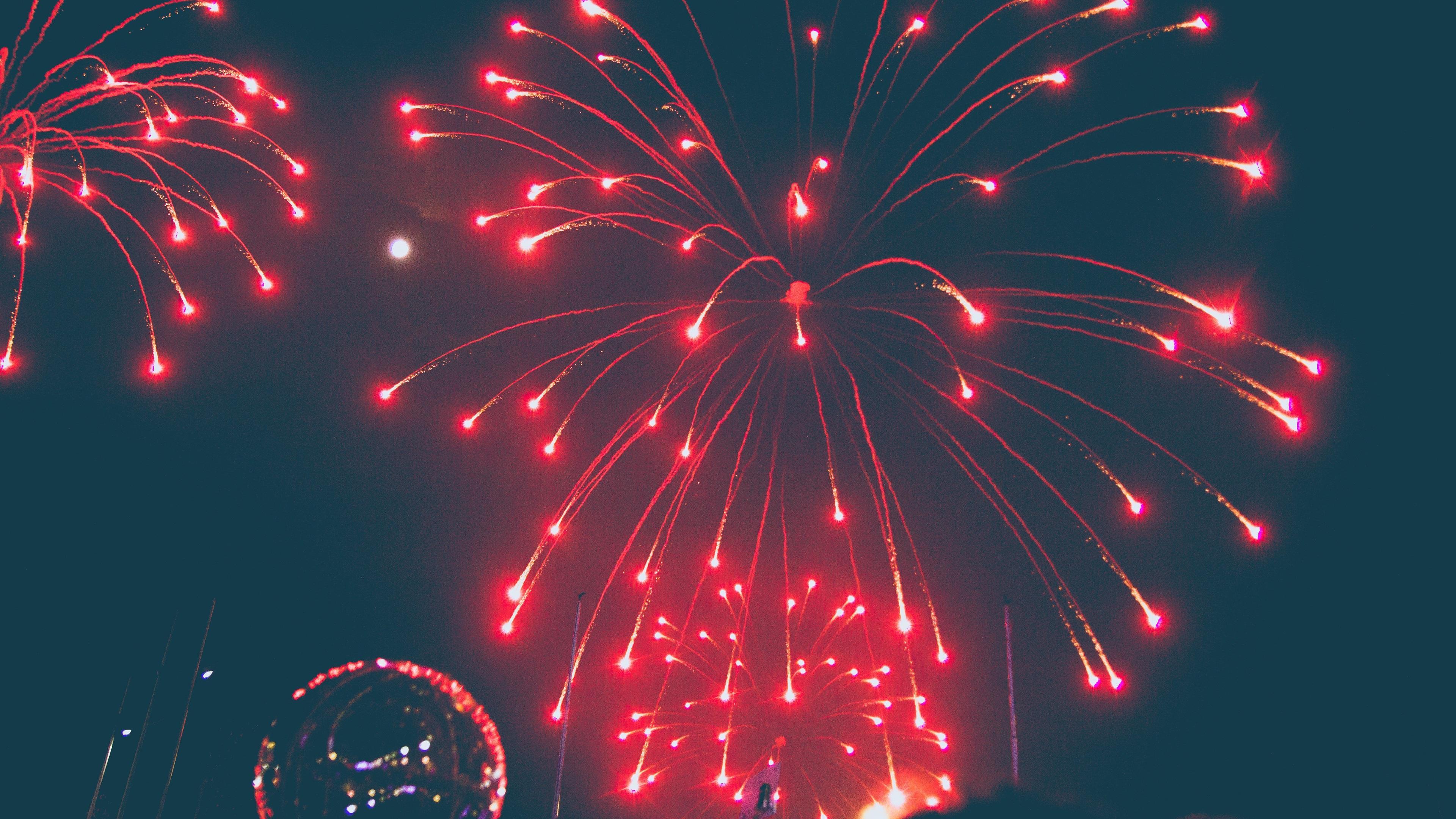 Fireworks 4k Wallpapers Wallpaper Cave
