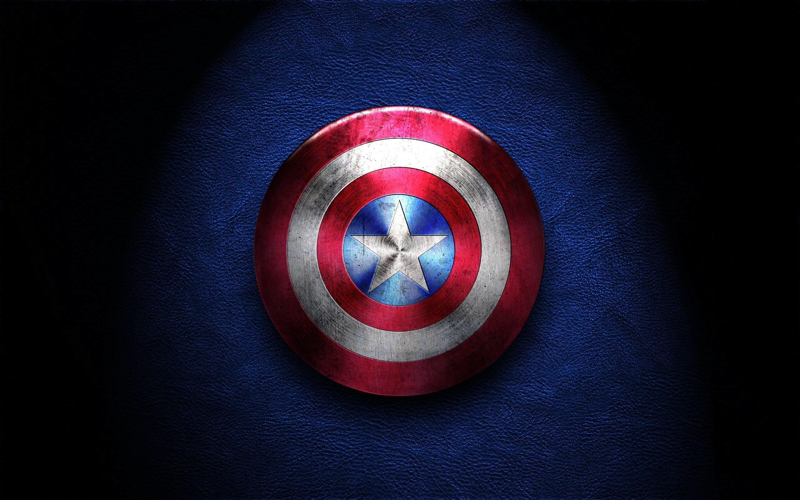 Wallpaper Captain America, Shield, Creative Graphics