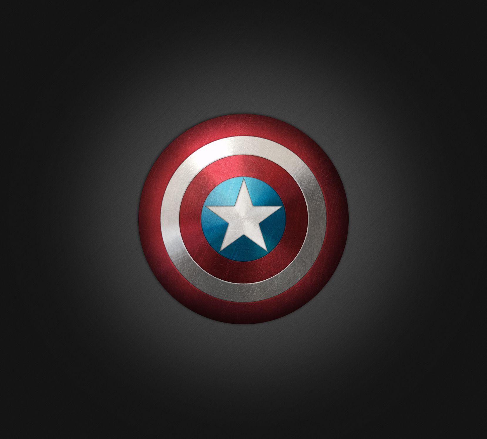 Captain America Logo Wallpaper Free Captain America Logo
