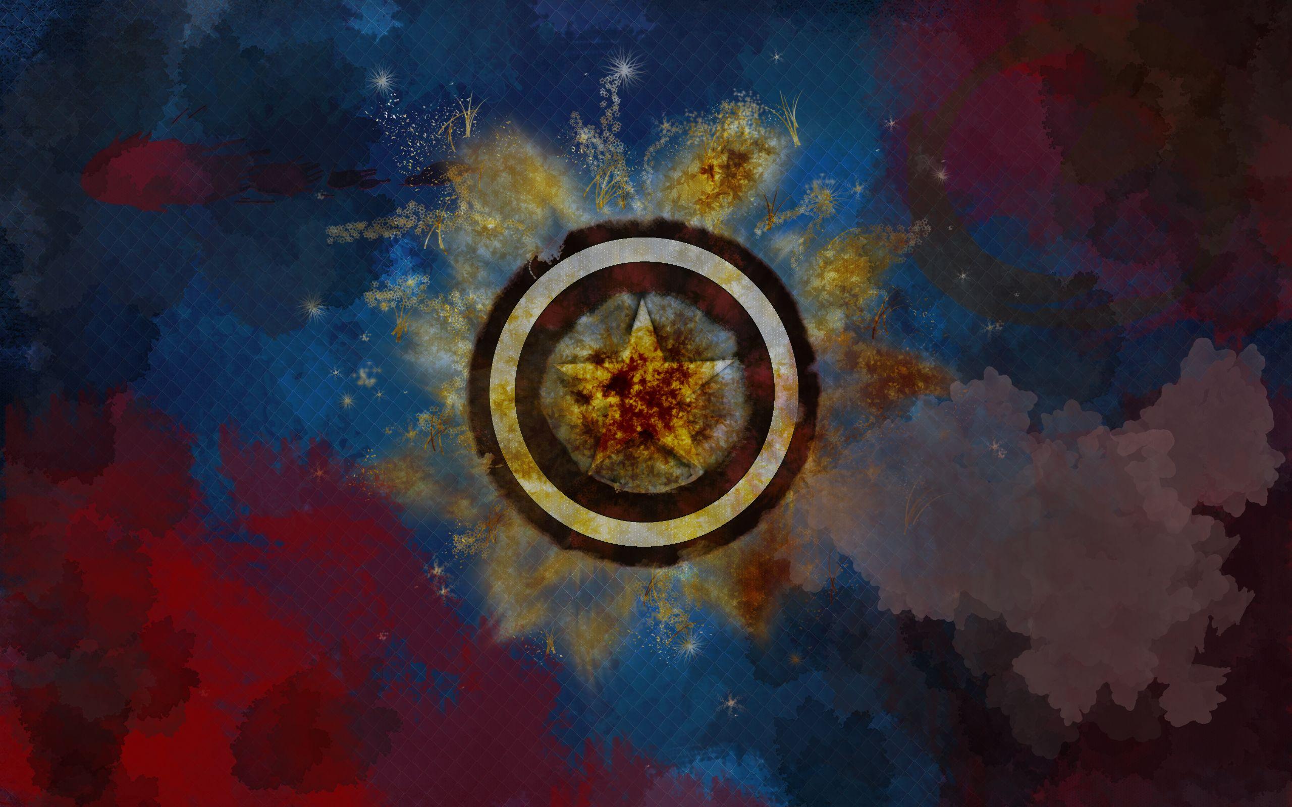 Wallpaper America 'Side Star' Logo