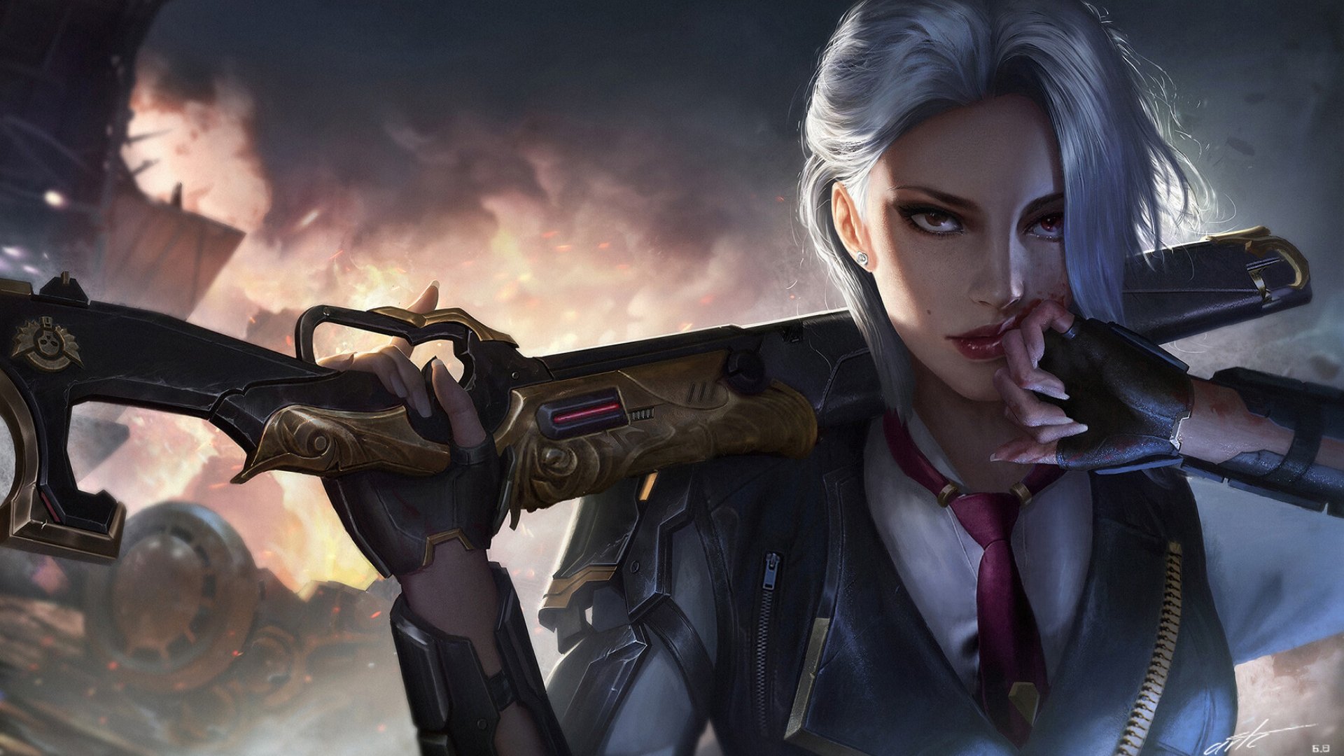 Wallpapers of Ashe, Overwatch, Video Game backgrounds & HD image.