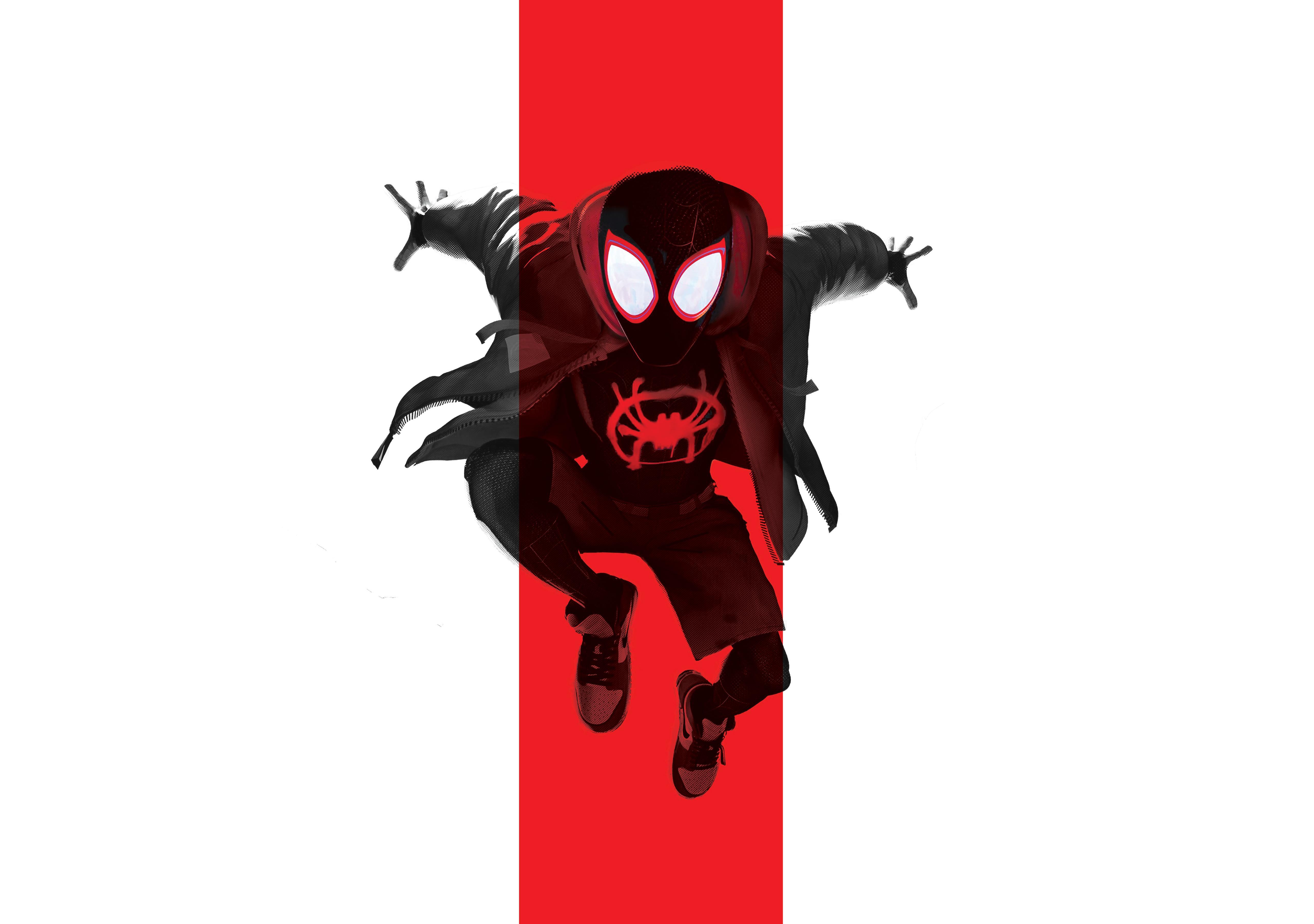 Wallpaper Miles Morales, Spider Man: Into The Spider Verse, 5K