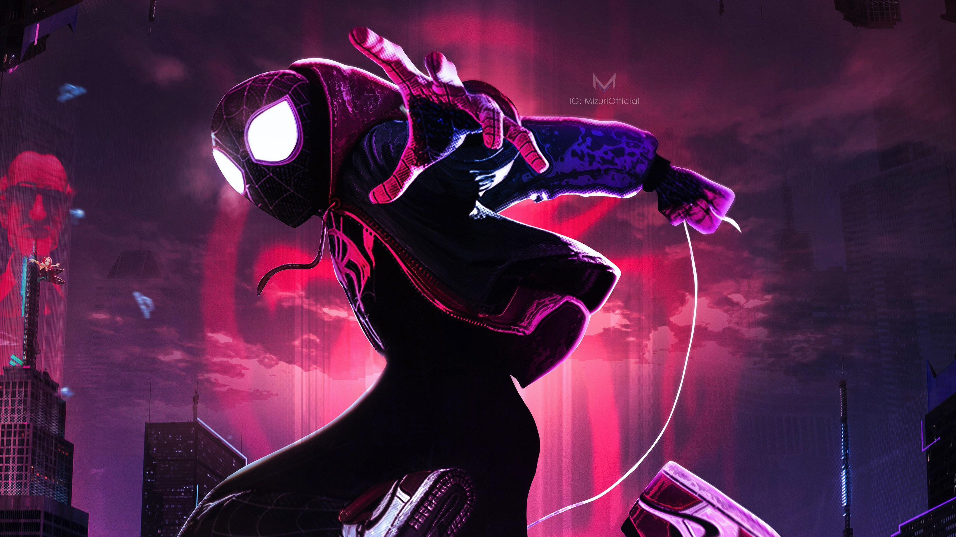 Miles Morales Logo Wallpapers - Wallpaper Cave