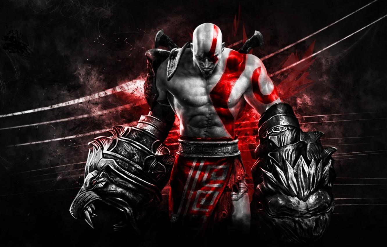 Wallpaper sword, demigod, armor, weapon, Kratos, God of War, general