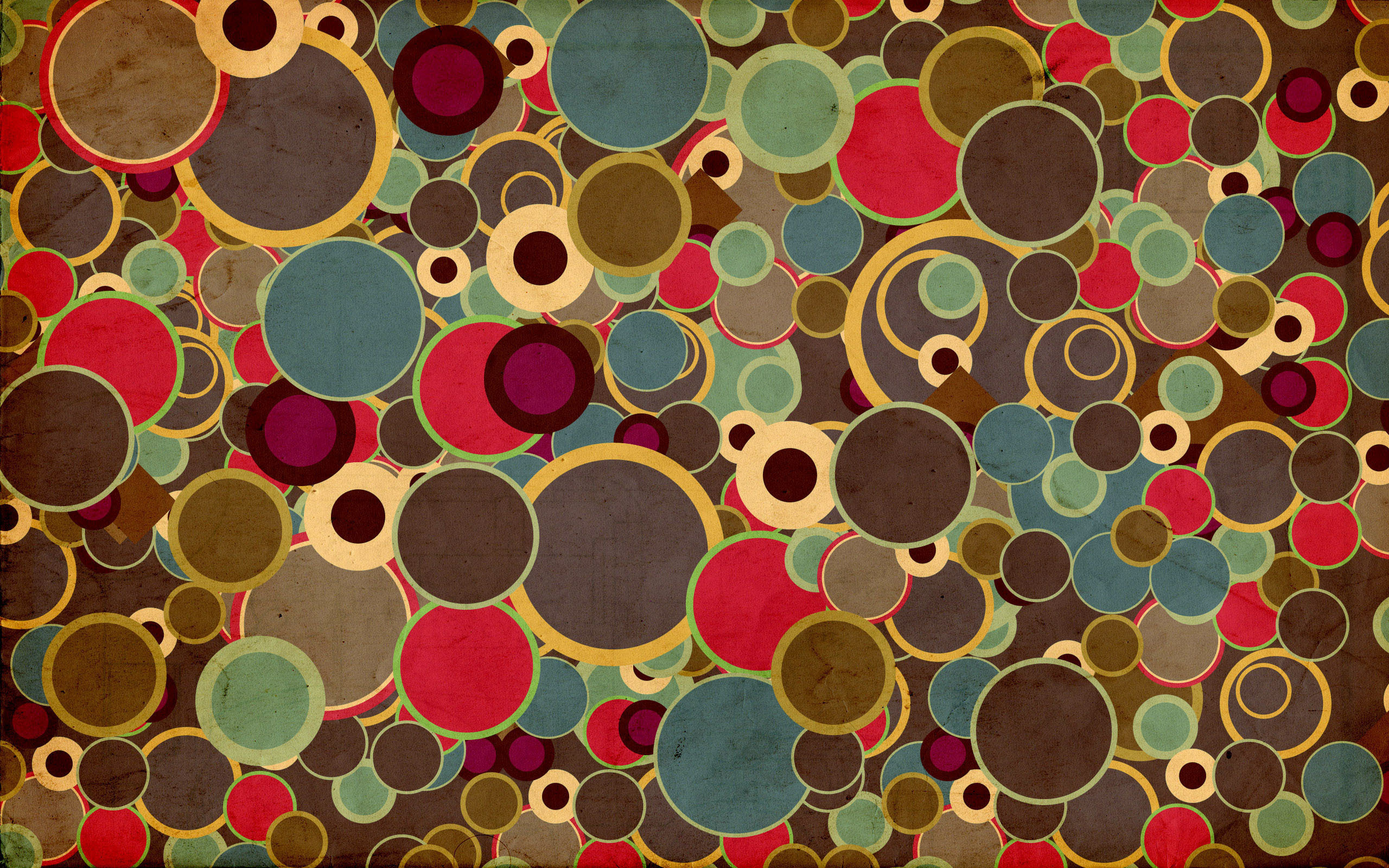 warm, Color, Circles Wallpaper HD / Desktop and Mobile Background
