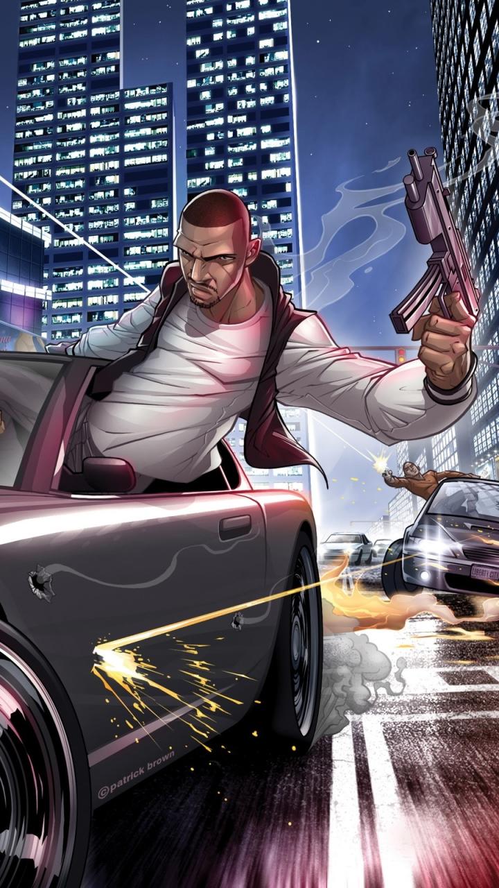 Video Game Grand Theft Auto: The Ballad Of Gay Tony 720x1280