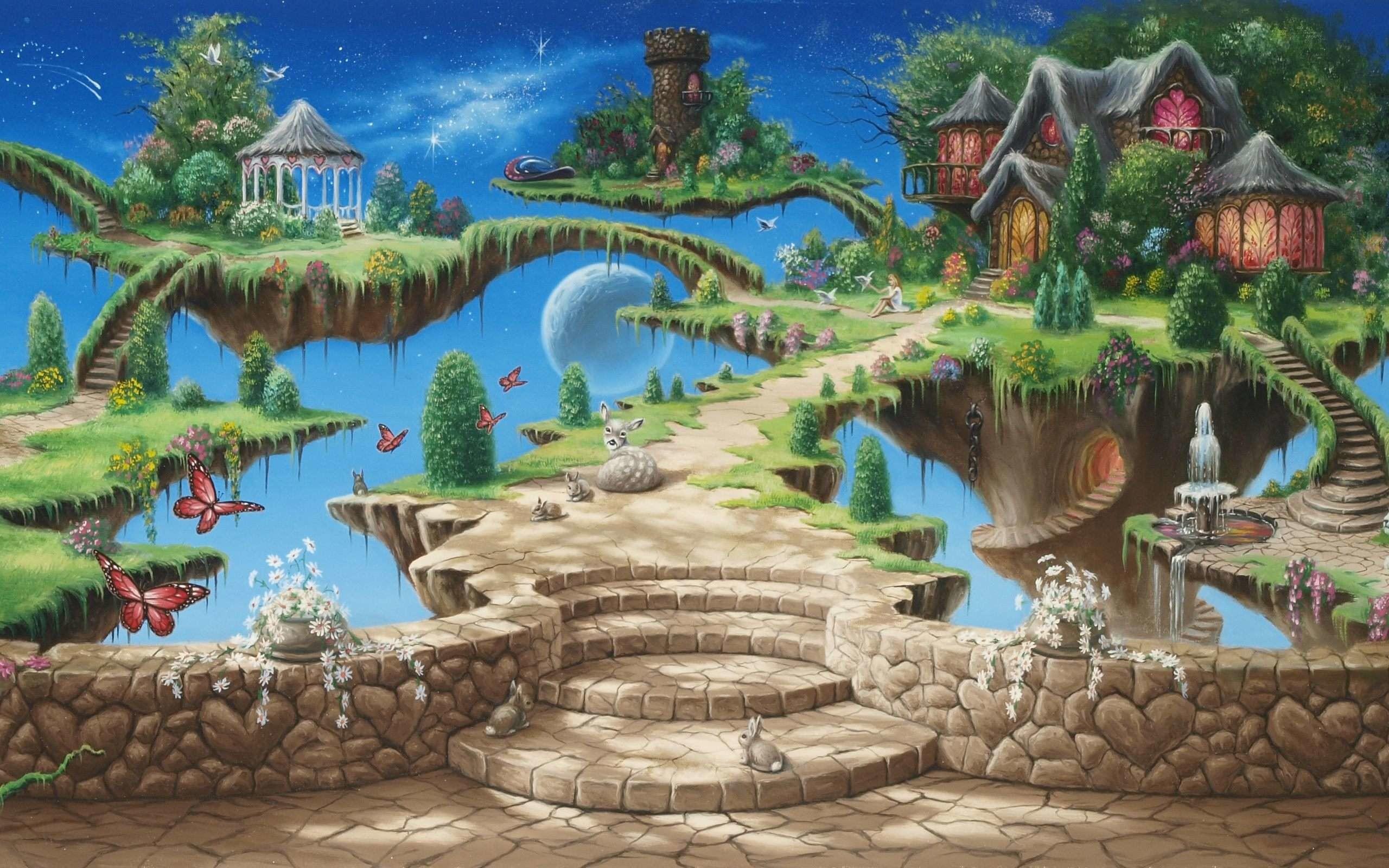 Fantasy Land Wallpaper