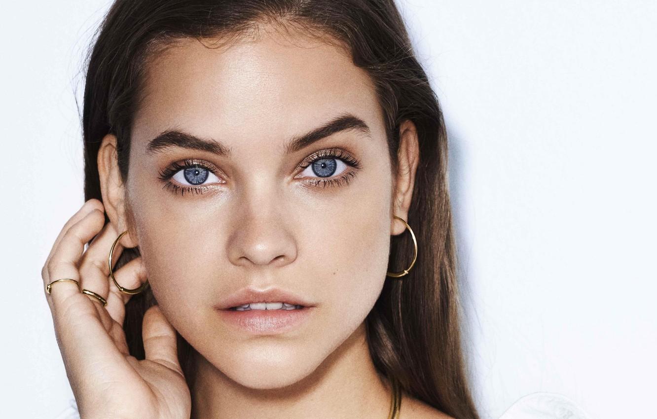 Wallpaper look, girl, face, pose, model, portrait, hairstyle, hair