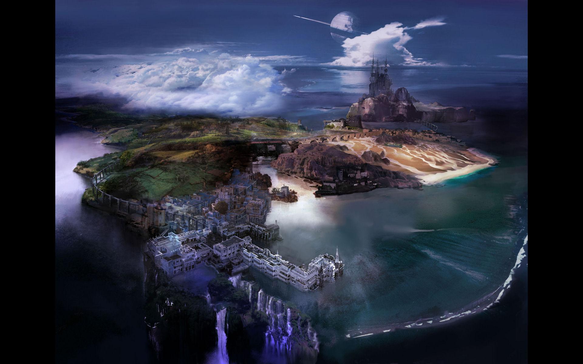 Lightning Returns Final Fantasy XIII Islands Wallpaper PS3 Games