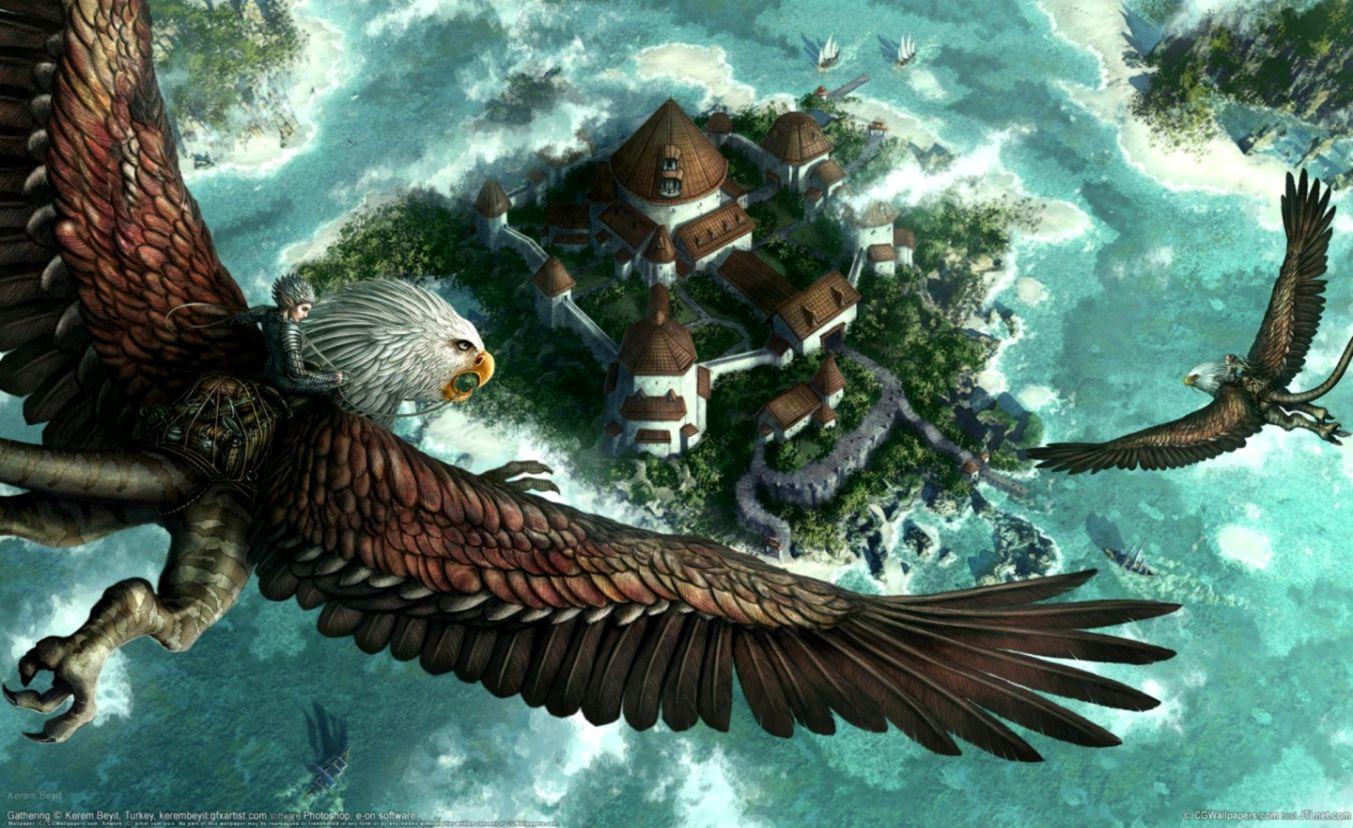 Fantasy Island Art Wallpaper Free HD