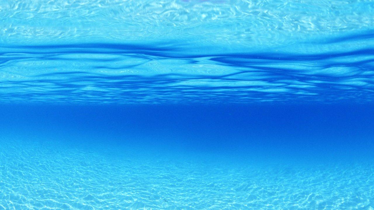 Underwater, Blue, Colors, HD Sea Wallpaper, Ocean, Sun, Sky