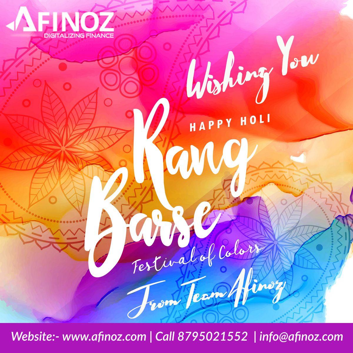 Afinoz wishing you & your family a very happy and prosperous Holi