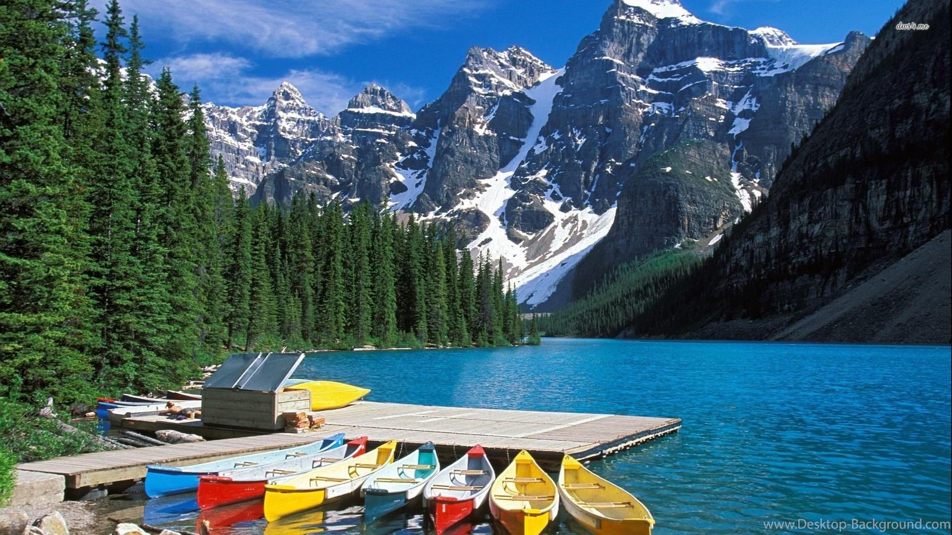 Moraine Lake, Banff National Park, Canada For Wallpaper 27