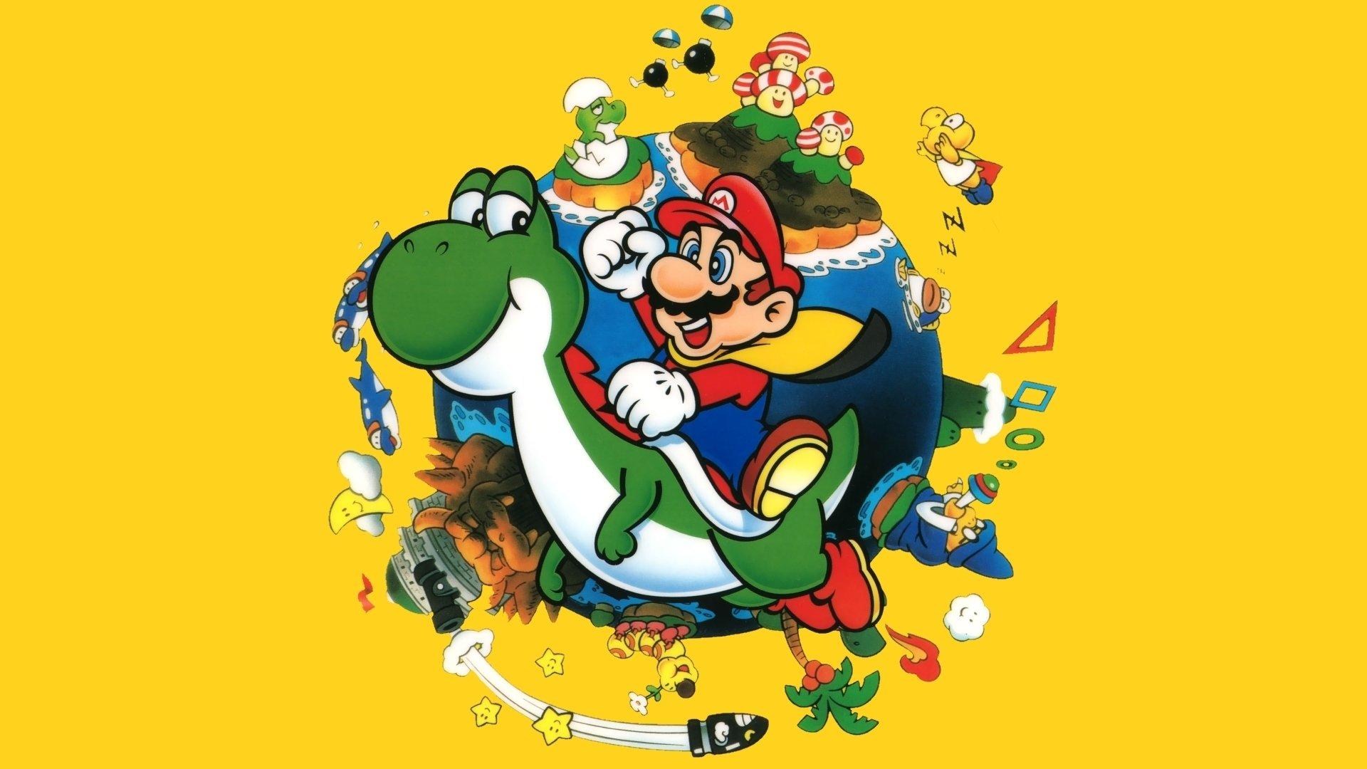 Super Mario World HD Wallpaper