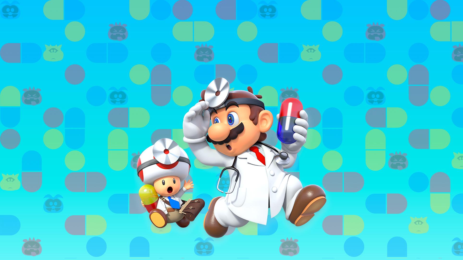 Dr. Mario World Release Date Set for July. Cat with Monocle