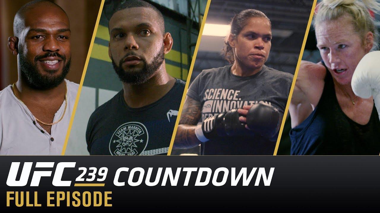 Countdown to UFC 239 video for 'Jones vs Santos'