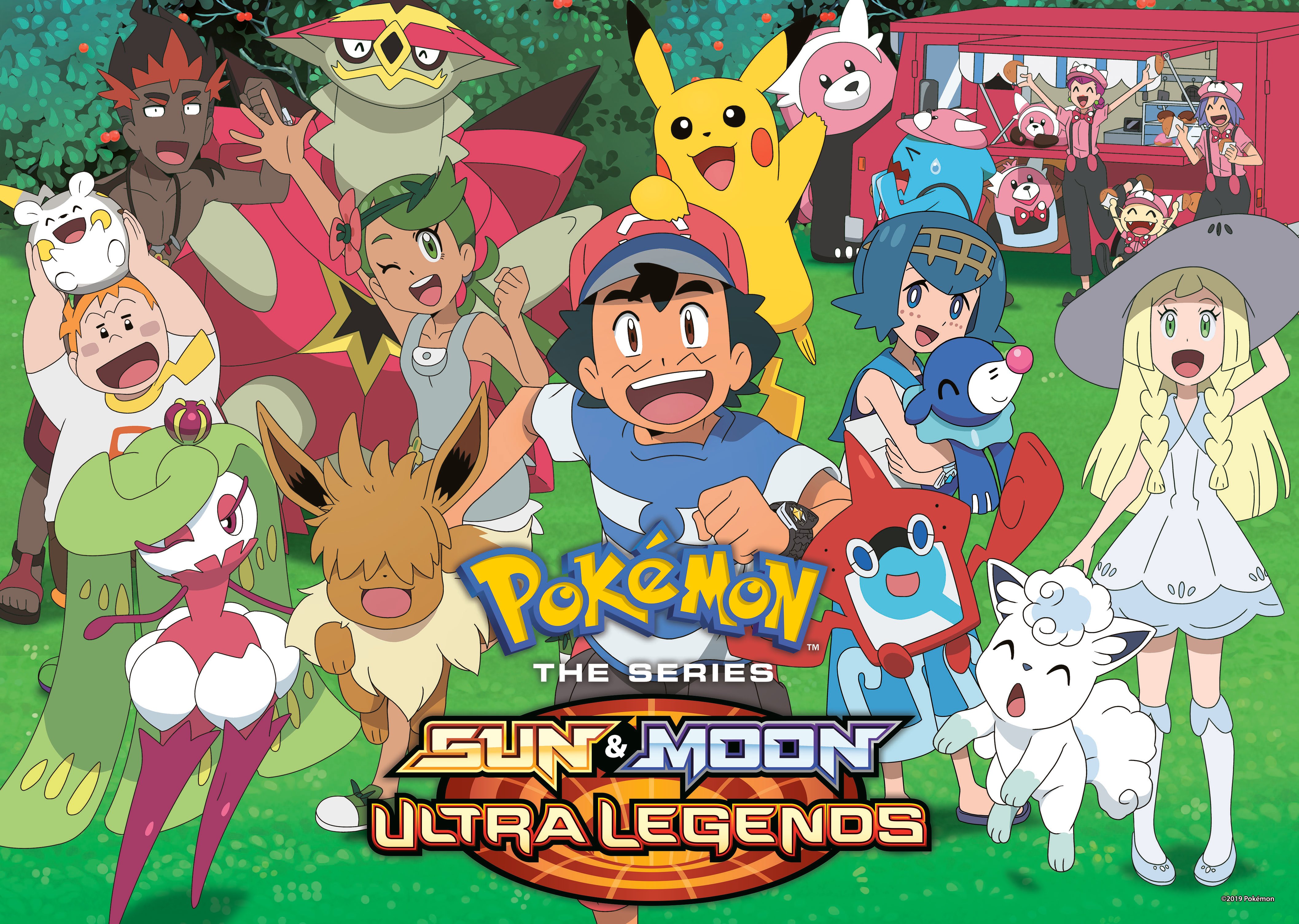 Pokémon The Series Sun And Moon Ultra Legends Wallpapers Wallpaper Cave