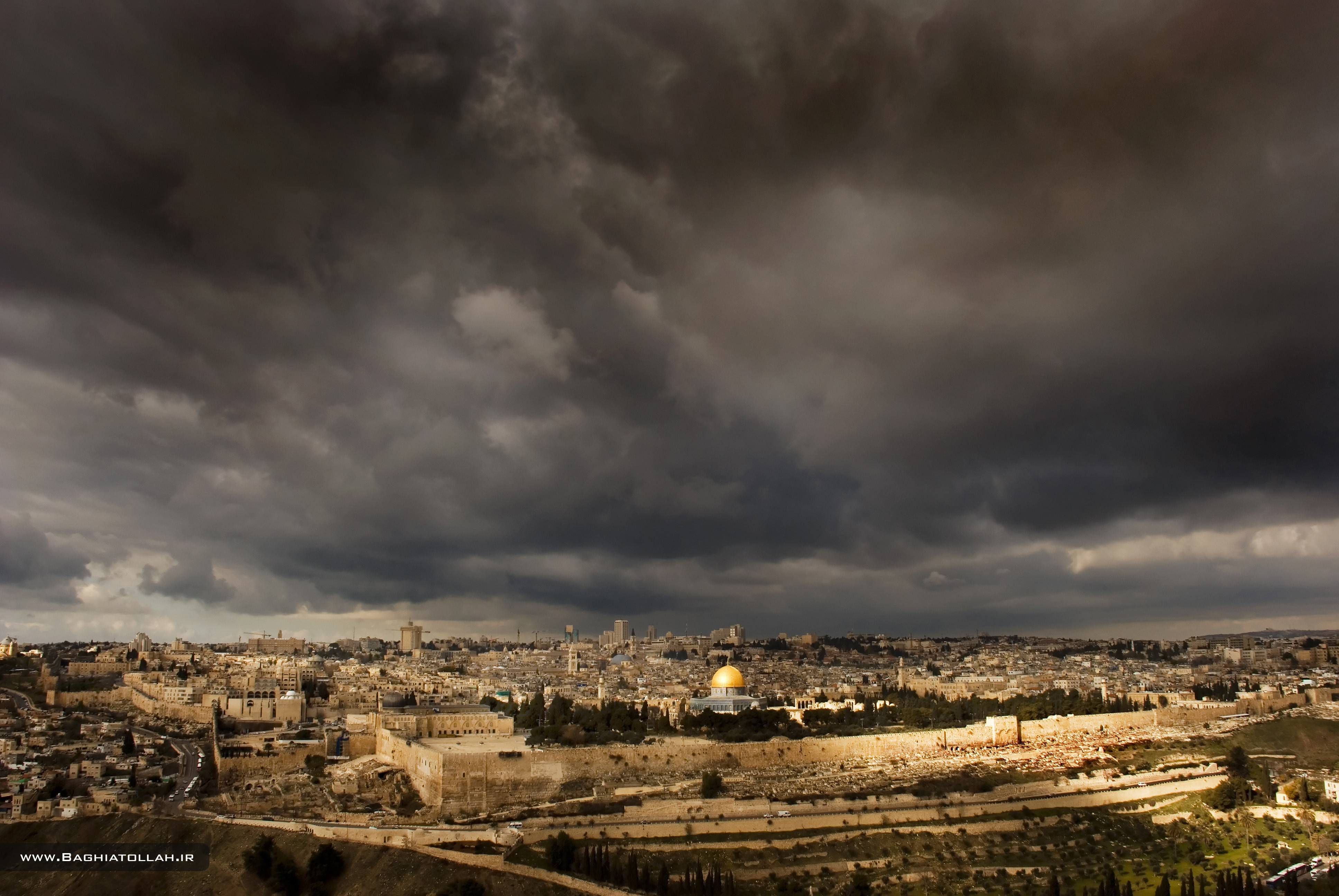 Cityscapes Israel 3872×2592 Wallpaper From The Mount Of