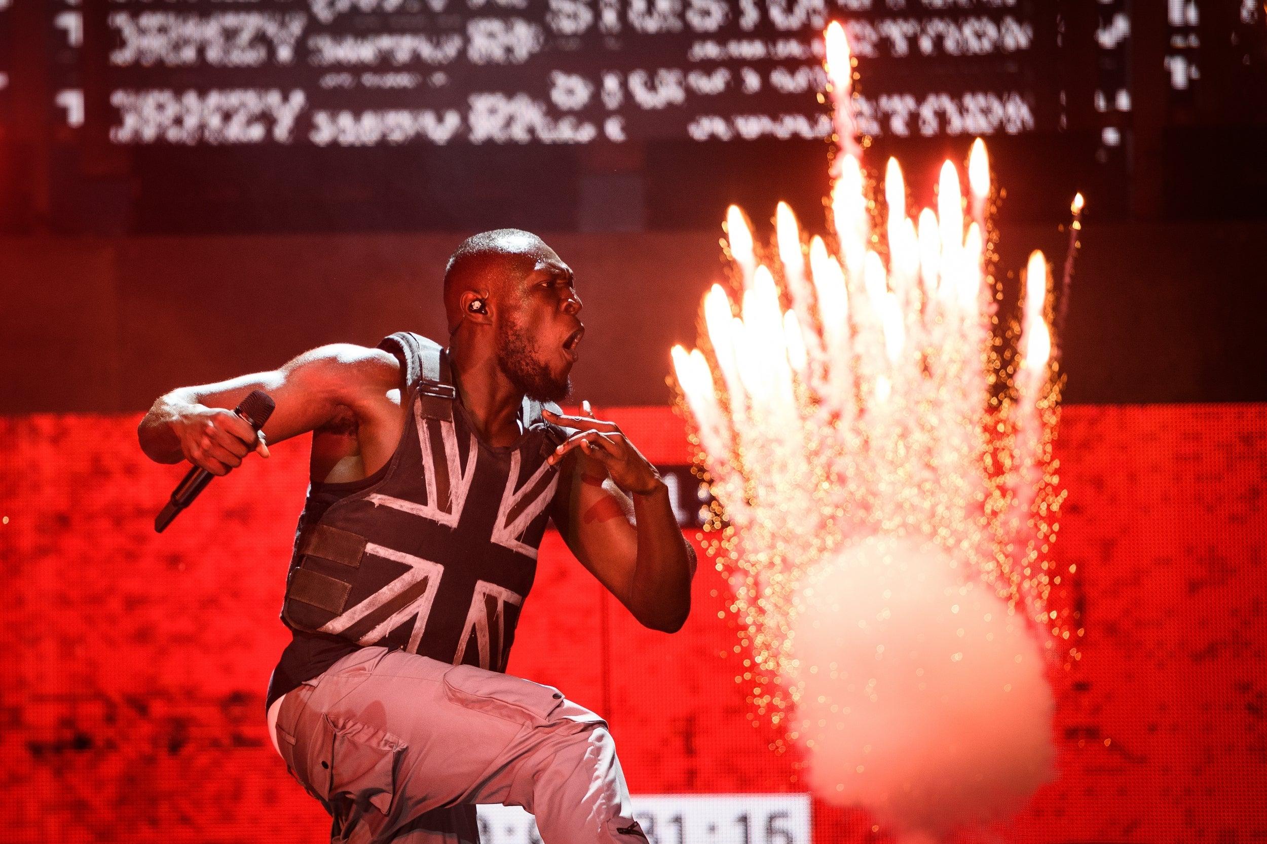 Stormzy 'overwhelmed with emotions' as he becomes Glastonbury's