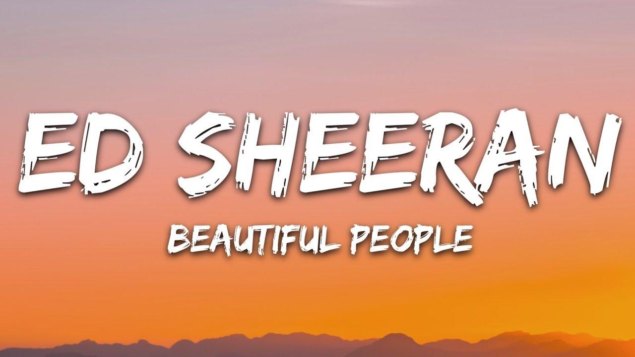 Ed Sheeran, Khalid People (Lyrics)