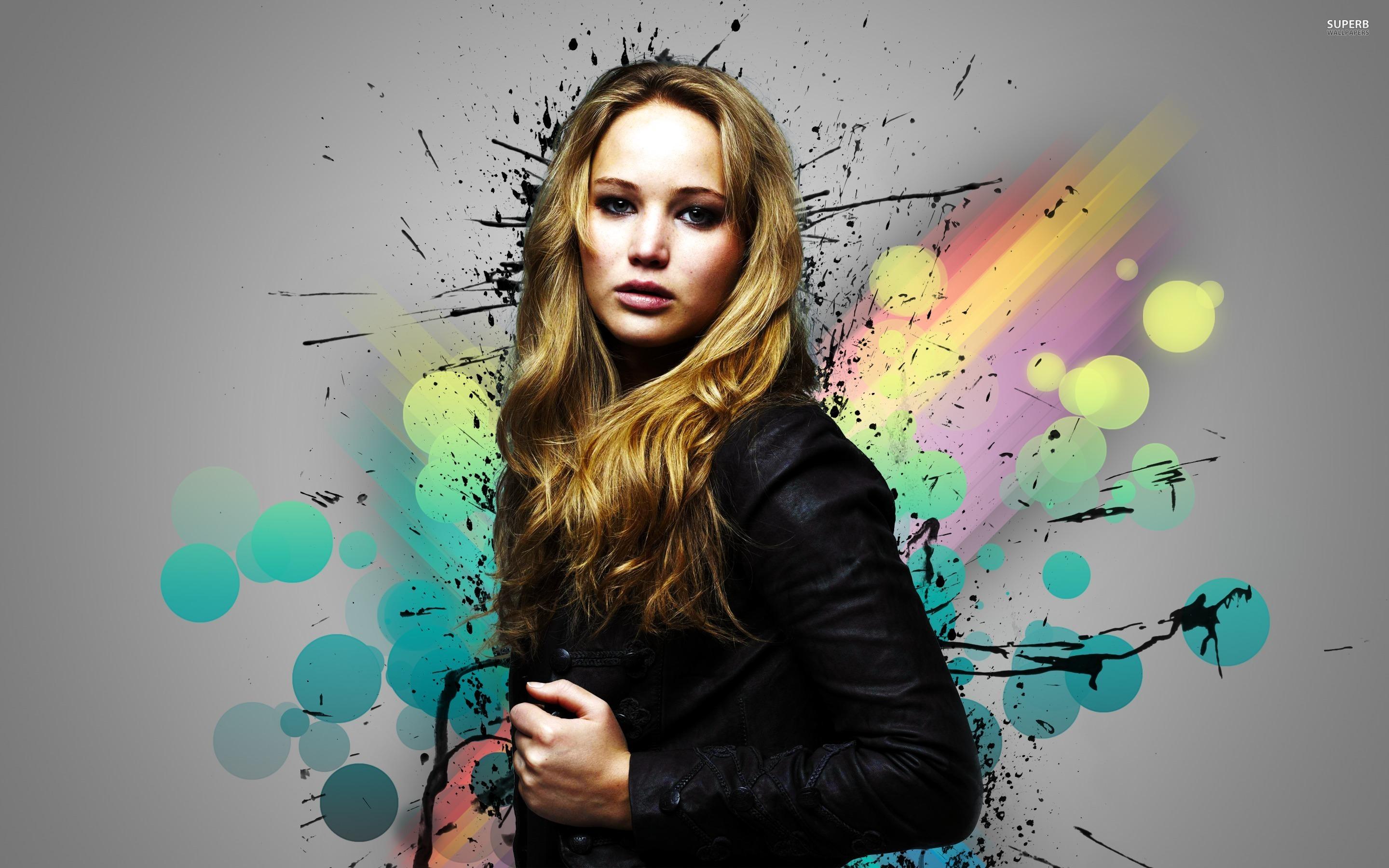 Jennifer Lawrence Hunger Games Catching Fi HD Wallpaper, Background