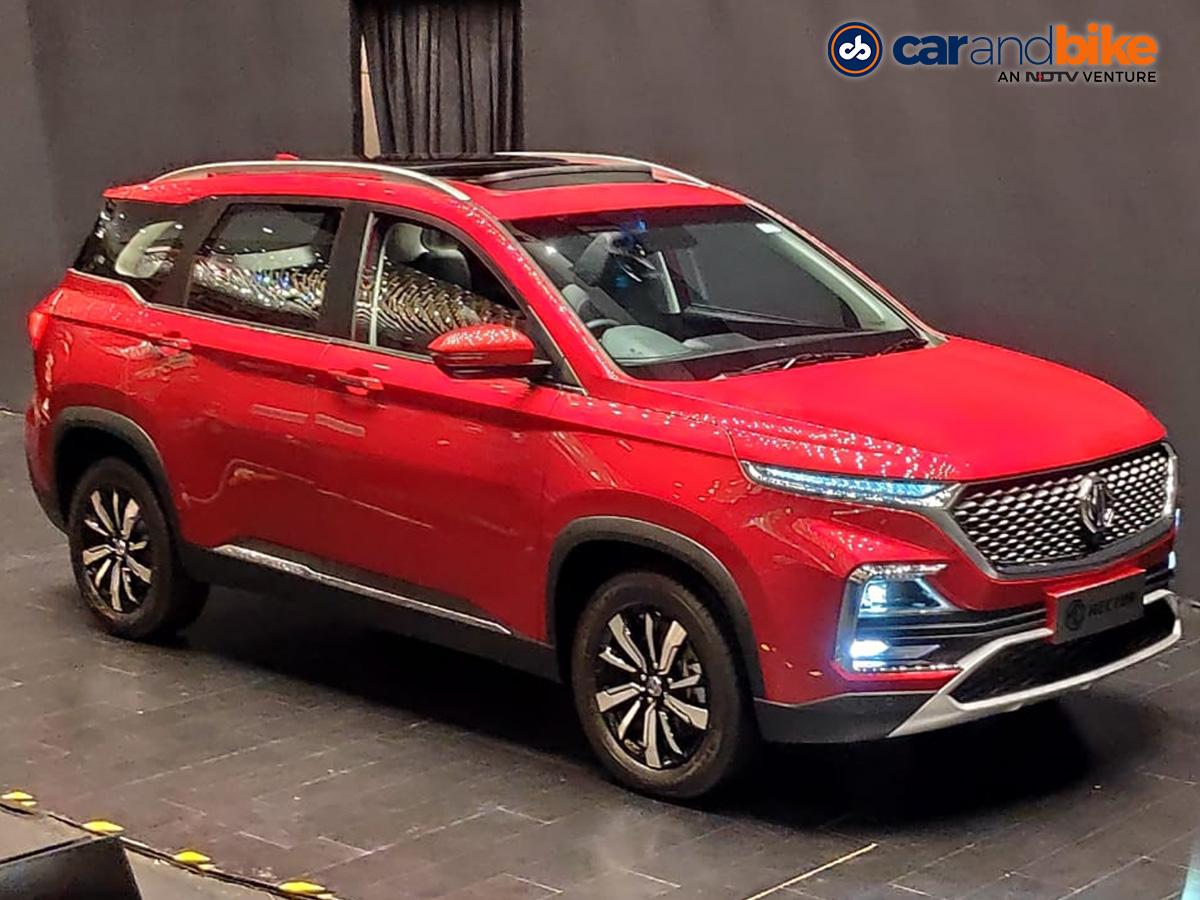 MG Hector Unveil India Live Updates: Image, Specifications