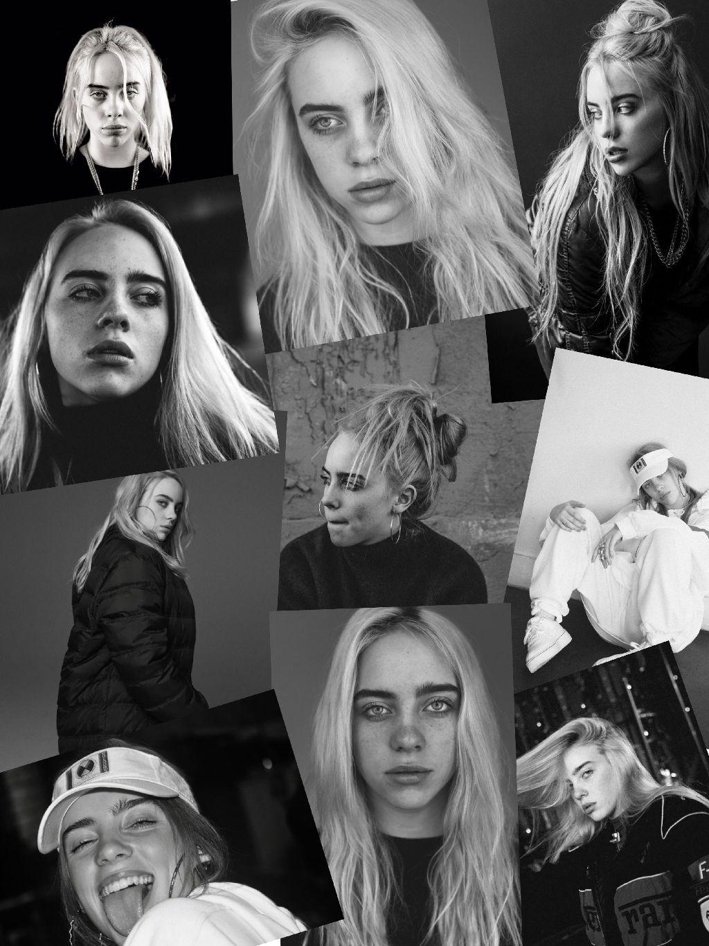 Billie Eilish Black And White Wallpapers Wallpaper Cave